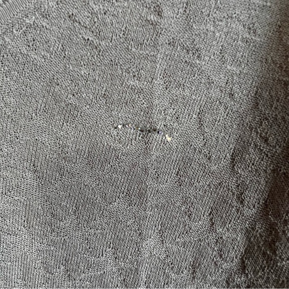 Animo Solei Made In Italy Mauve Beige Equestrian Long Sleeve V Neck Sweater - Picture 4 of 7